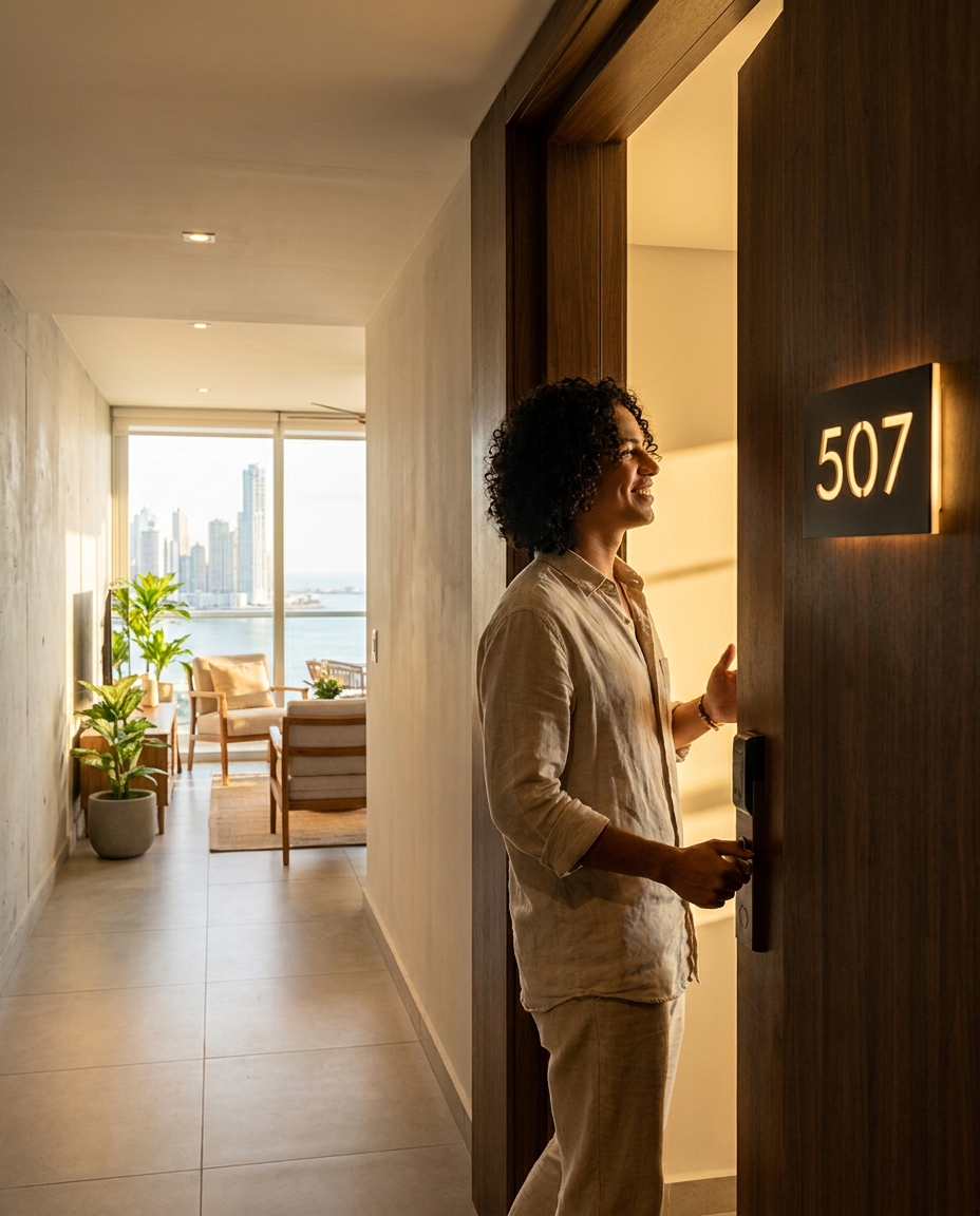 Opening the door to a new home in Panama